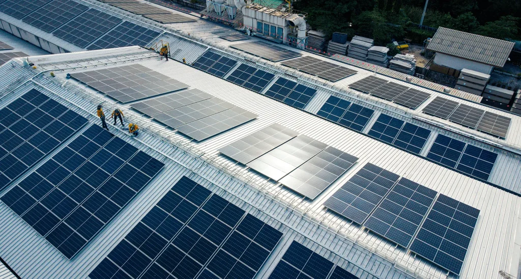 Hệ thống điện mặt trời hòa lưới - Hà Phong Energy