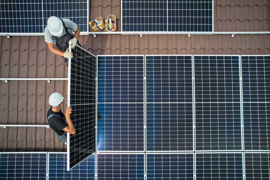 Thi công hệ thống điện mặt trời trọn gói - Hà Phong Energy